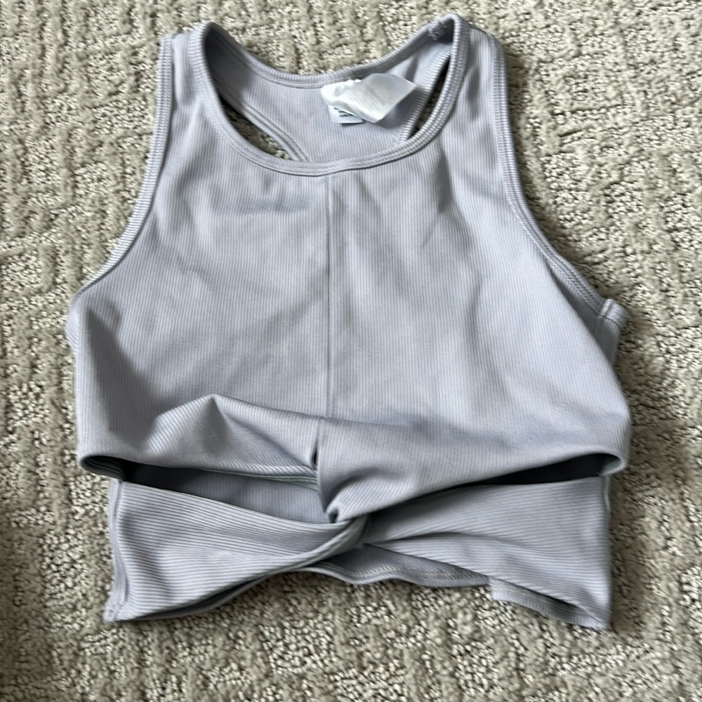 Zella ribbed althetic tank